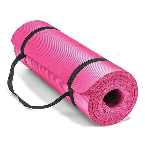 

yoga mat for women and men non slip exercise mat home gym equipment for fitness, gymnastics & pilates (10 mm)