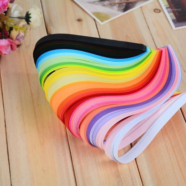 

260pcs stripes quilling paper mixed color 3/5/7/10mm width origami diy craft1