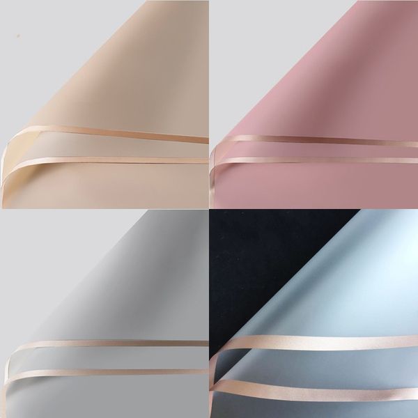 

valentines day gift packaging paper a set of 20 sheets waterproof wedding florist flower bouquet wrapping supplies 6 5mya j2