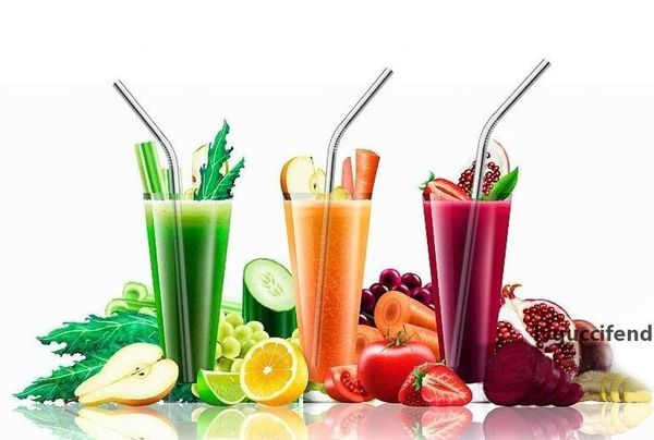 

factory5fcfdrinking 8.5 9.5 10.5 inch length stainless steel for 20 oz 30oz reusable straight bent straws party bar accessories eco