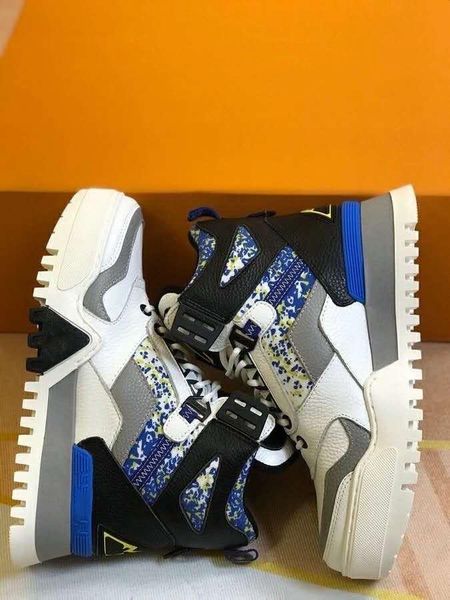 

2020 luxury design super classic fashion sneakers men and women running shoes size 36-44 coach shoes ing, Black