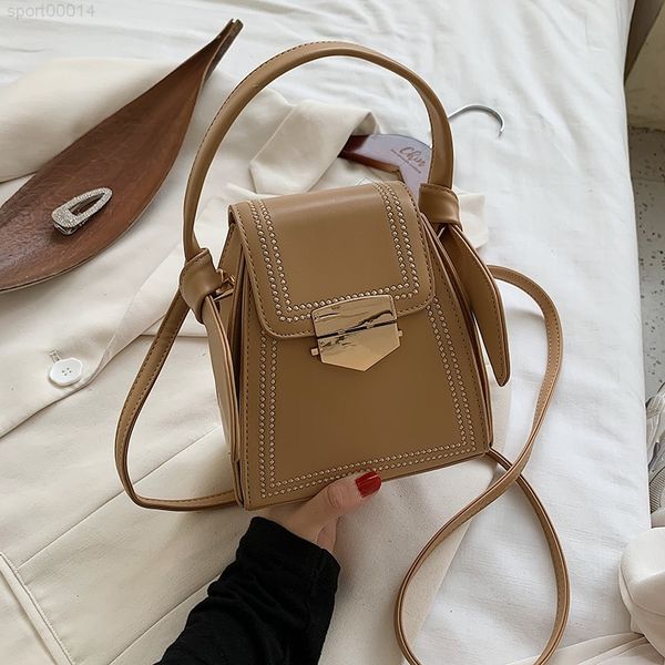

winter pu texture bags for women 2020 new portable handbag fashion shoulder slung joker square bag, Red;black