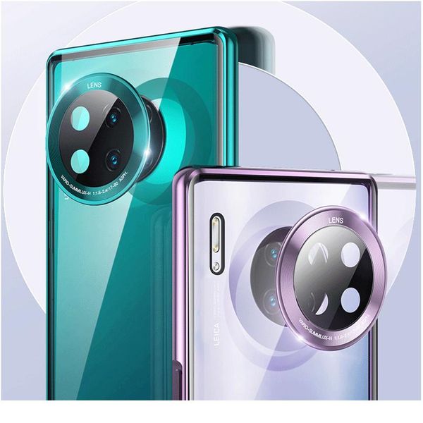 

magnetic double side case for huawei p40 p30 pro mate 30 20 pro camera case for nova 6 5g 360 temper jlljju