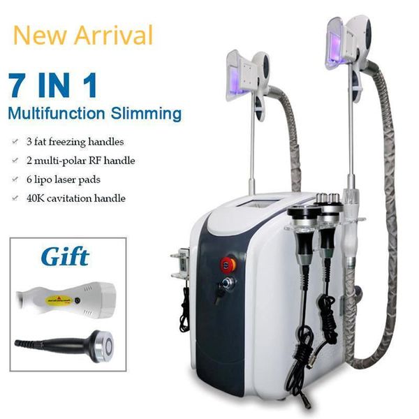 

2020 cryolipolysis fat ing portable cryo slimming machine vacuum fat reduction cryotherapy fat e machine cavitation #019
