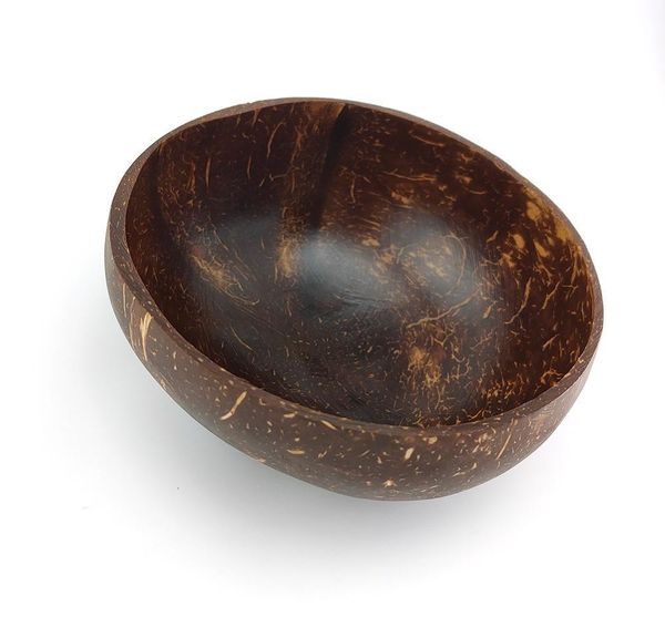 

natural coconut bowl decoration fruit salad noodle rice wooden handicraft creative shell bowls jlljocy mx_home
