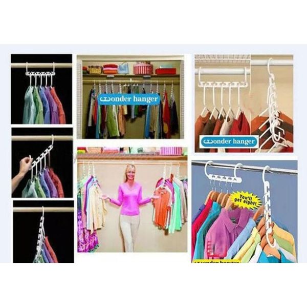 

shipping 30packs/lot (240pcs/lot) space saver wonder magic hanger closet organizer wonder hanger #70937