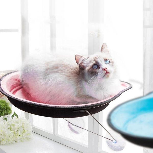 

cat beds & furniture removable hammock bed window ultimate sunbathing lounger perch mounted cushion hanging shelf seat for cats