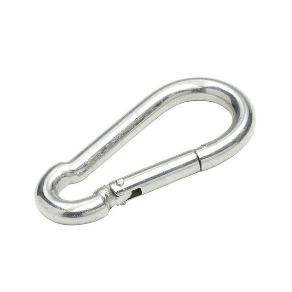 

4pcs aluminum alloy carabiner d-ring key chain clip keychain outdoor hiking mountaineering hook climbing acc jllpzu