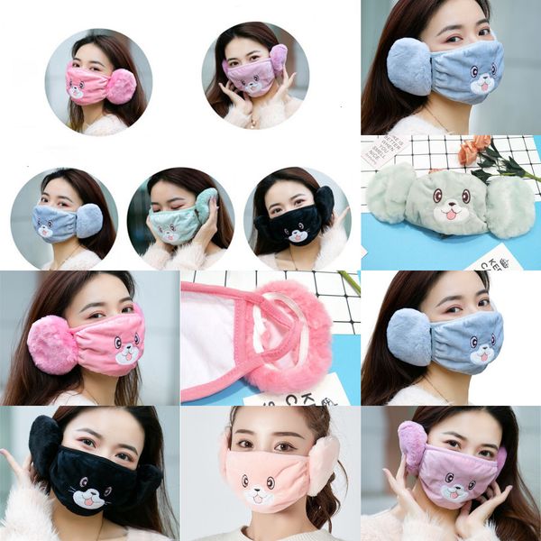 

designer winter warm breathe valve ear muffs outdoor cotton full face reusable washable coldproof mask 1 njojm