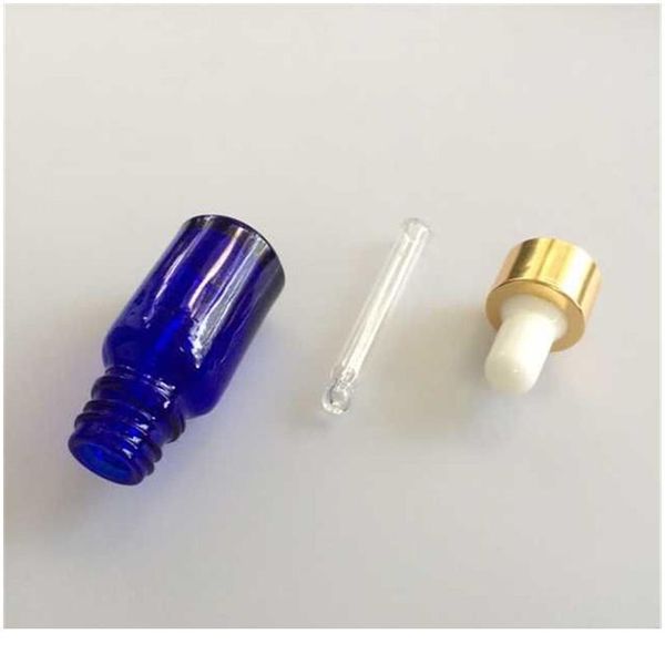 

wholesale 15ml glass bottles with childproof dropper empty leakproof liquid bottles with pipette bule glass vials jars 2 bbyvtl