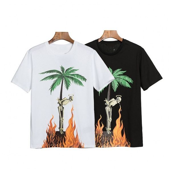 

2020 new mens t shirt printing t shirts for italy fashion shirt men high street cotton tags t shirts, White;black