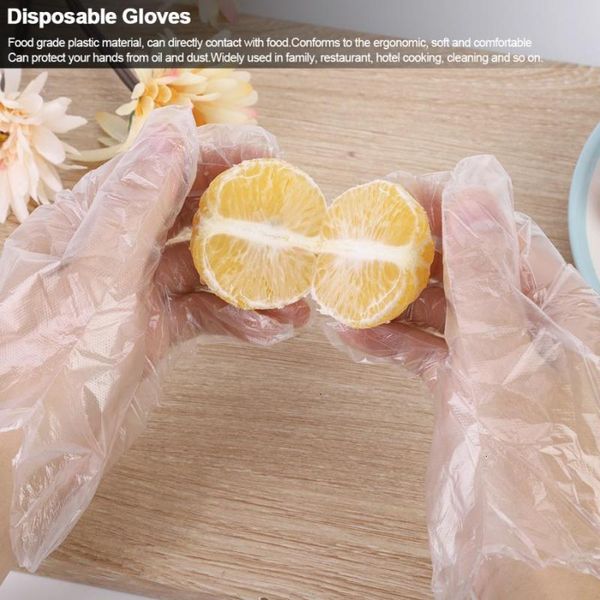 

household cleaning plastic cooking disposable gloves 280pcs universal kitchen