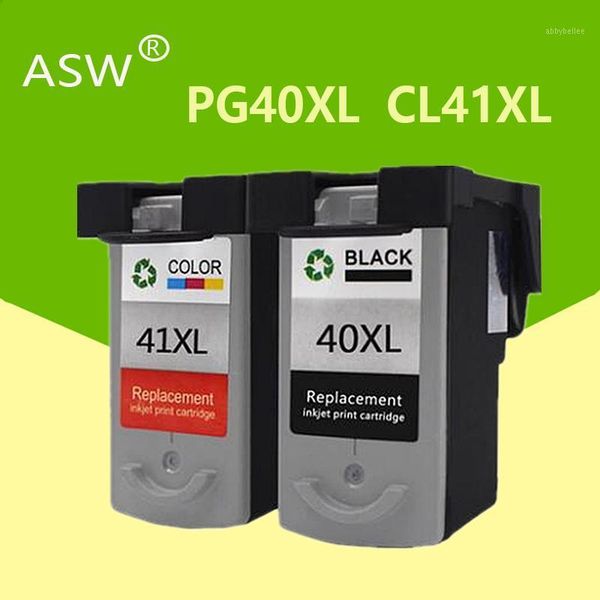 

ink cartridges 2pk pg40 cl41 cartridge for canon pg 40 cl 41 pg-40 pixma ip1800 ip1200 ip1900 ip1600 mx300 mx310 mp160 mp140 printer1