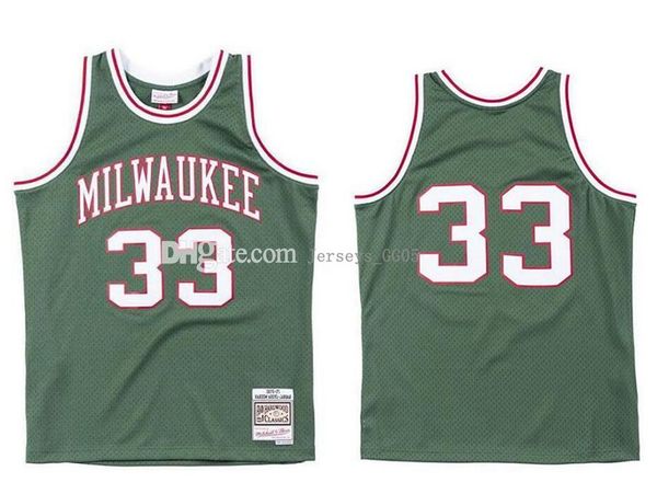 

men basketball milwaukee bucks women kid abc 33 kareem abdul jabbar mitchell & ness 1970-71 hardwoods classics authentic jersey, Black;red