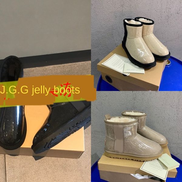 

wfvw recoisin new 2020 зимние женские сапоги высокое качество хранить внутренние водонепроницаемые снежные повседневные женщины slip - на уд, Black