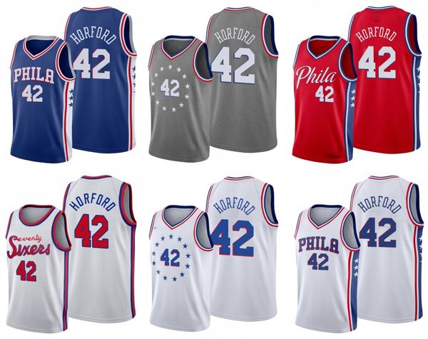 

филадельфия 76ers мужчины хорфорд баскетбол джерси, Black