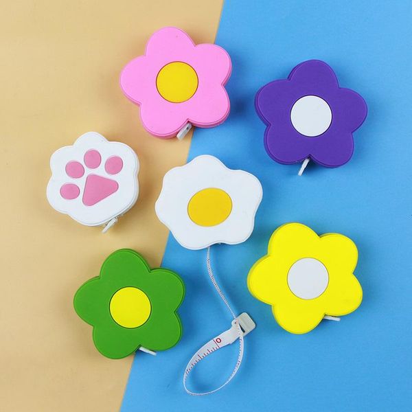 

cute cartoon leather ruler 1m portable multipurpose pvc 1pcs tape measure household, Black