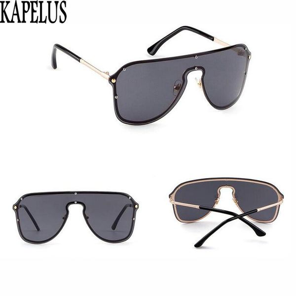 

sunglasses kapelus color women's with large size uv400 luxury, White;black