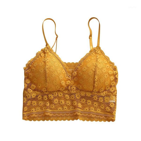 

women no steel ring bra hollow lace wrapped chest french beauty back underwear tube new solid cn(origin) nylon1, Black;white