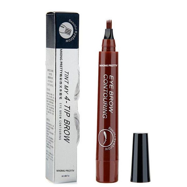 

waterproof natural eyebrow pen long lasting four-claw fork eye brow pencil eye brow tint pencil c jllbiz