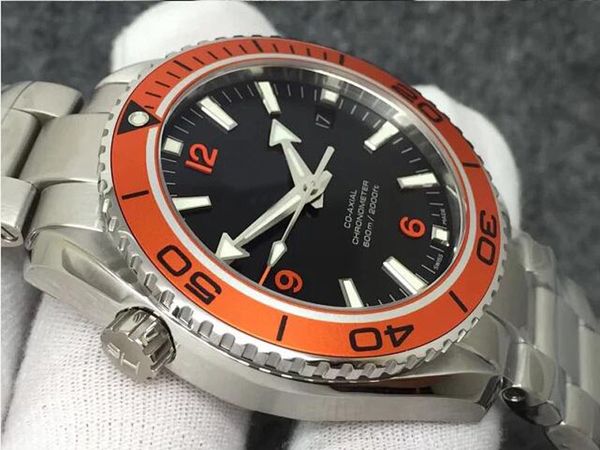 

vs factory 600m steel 8500 movement automatic 42mm/45.5mm watches super the hippocampus 600 meters silver wrist swiss, Slivery;brown