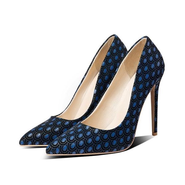 

dress shoes qplyxco fashion two ways to wear large 33-50 women pumps pointed toe heels12cm party wedding woman ym-29, Black