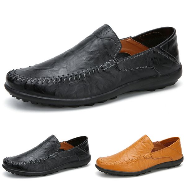 

2020 прохладный высококачественный хаки taupe стиль5 коричневый черный серый темно-зеленый мягкий корт классический кожаный теплый магазин01, Black