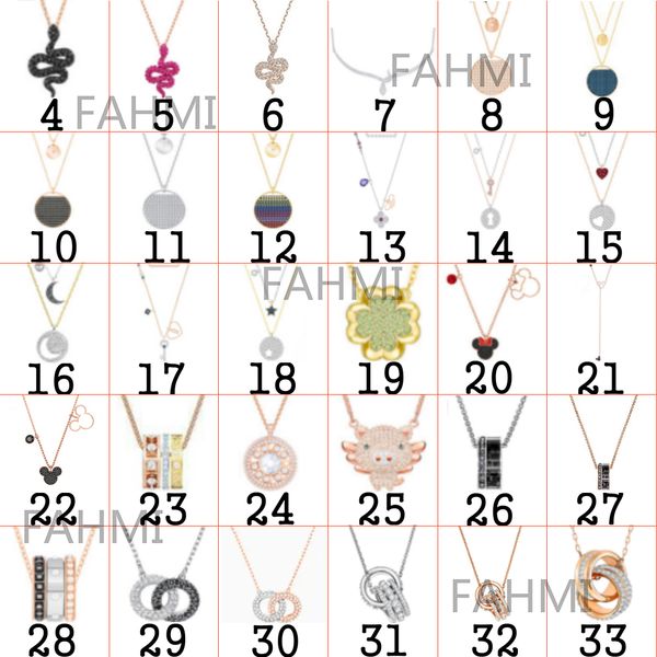 

fahmi fashion s925 sterling silver colored gemstone necklace noble charming female original jewelry romantic gift