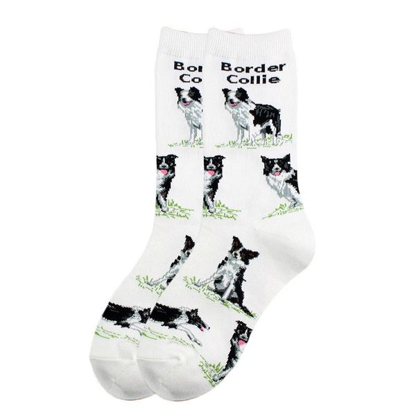 

2020 pet animal dog cotton casual socks women men streetwear funny white black socks short happy socks dropshopping wmtcym