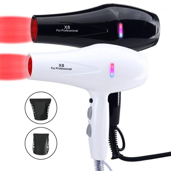 

professinal quick dry home 2000w hair dryer strong power barber salon styling tools cold air blow dryer 2 speed adjustment1