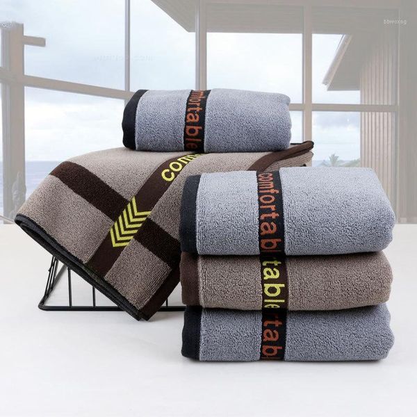 

100% cotton towel letter pattern high-quality super absorbent soft thick breathable home outdoor wash face bath towel 20201