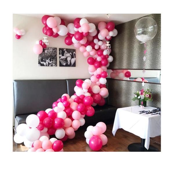 

1pcs single double hole clear balloon accessories strip arch garland balloon wedding birthday party decorations supp sqcmkf