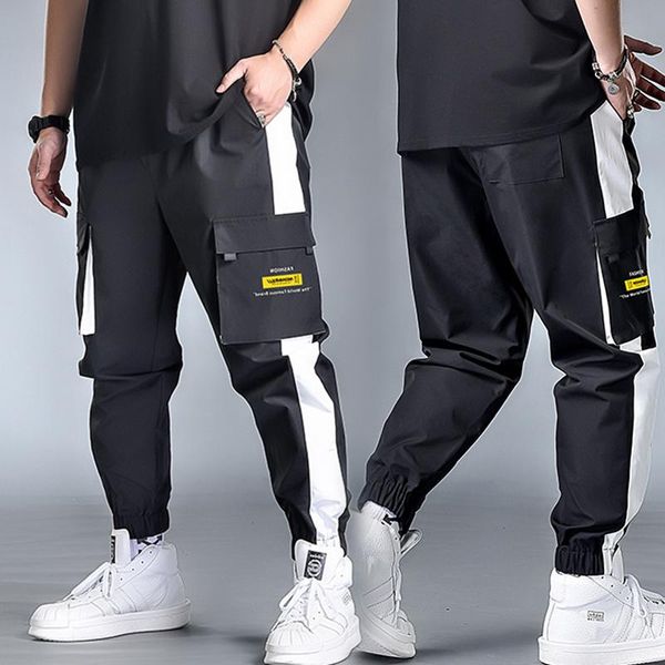 

men's pants men casual sports running jogging large size 5xl 6xl 7xl, Black