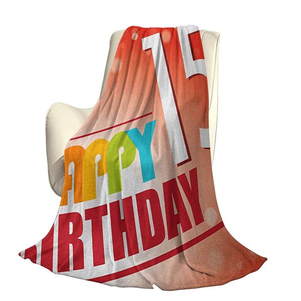 

happy fifteenth birthday concept with greetings rays colorful retro styleoffice leisure blankets