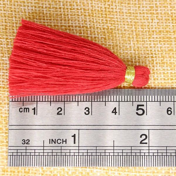 

30pcs gold silk thread decoration fringe trim pendants diy crafts jewelry tassel for earrings garment curtains tassels bag decor h wmtkqy