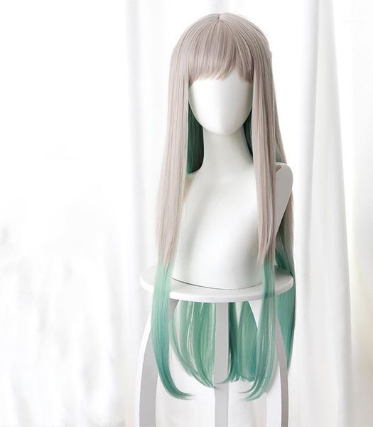 

anime toilet-bound hanako-kun jibaku shounen hanako kun cosplay wigs nene yashiro costume synthetic hair wig + wig cap1, Black