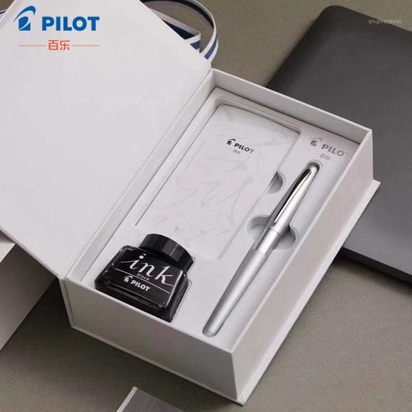

pilot japan 88g mr1 gift set ink metal fountain pen stainless steel fpmr11