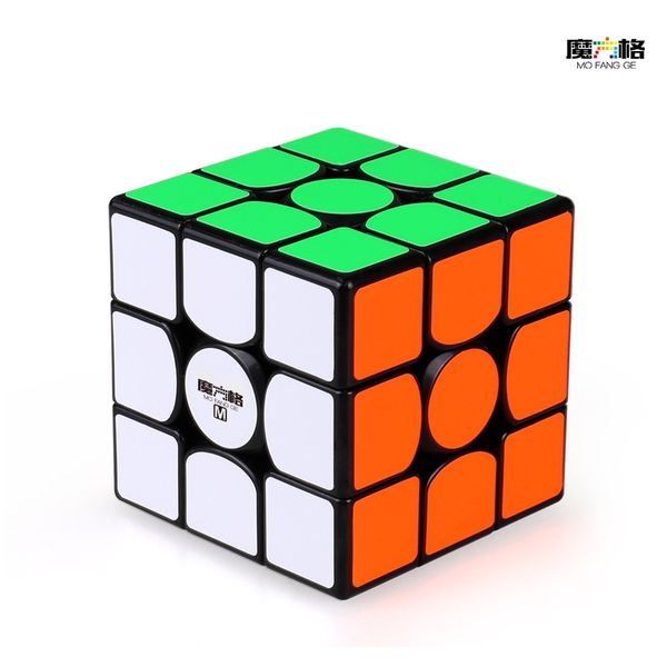 

qiyi mofangge уюйский m 3x3x3 magnetic magic speed ​​qiyi куб профессиональные stickerless магниты логические кубики qiyi уюйский 3x3 куб sq, Black;red