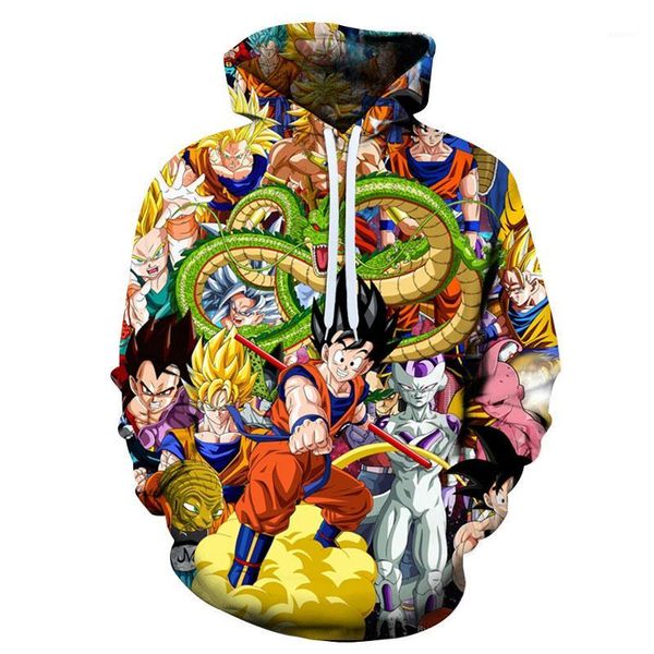 

2020 new 3d fashion men hoodies amazing anime printed men women casual hoodie sweatshirt1, Black