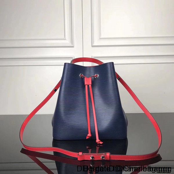 

m54367 качество настоящие кожаные женщины ведро сумка мода классические сумки для кошелек томаты женщина женщина сумки на плечо 55303