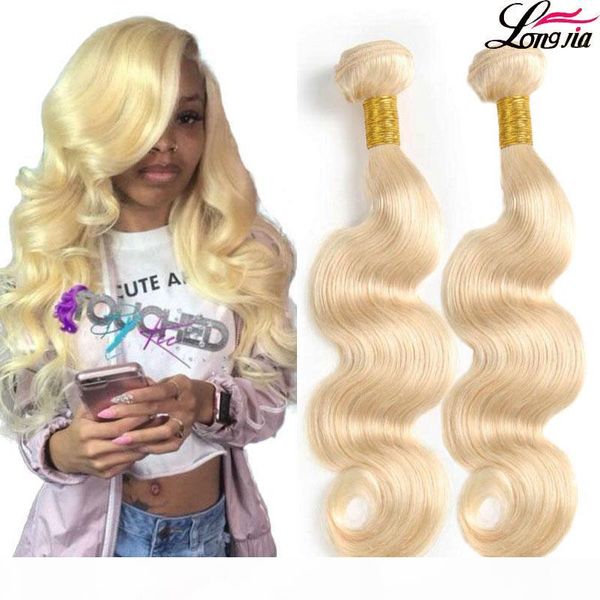 

pure 613 blonde hair weaves body wave peruvian hair bundles 3 pcs unprocessed body wave human hair extensions, Black