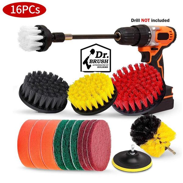 

electric drill brush set bathroom surfaces tub shower tile and grout all purpose power scrubber cleaning kit cleaning brush jlllfx