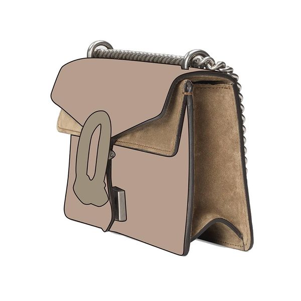 

snake vintage brown leather women shoulder crossbody bags 2020 new fashion designer chain shoulder bag women handbag