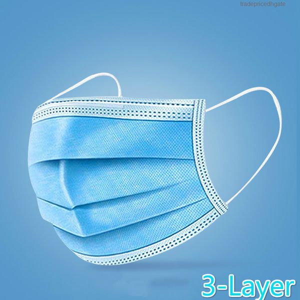 

masks cover dust mouth disposable 3-layers desinger 3-ply face mask soft breathable anti-dust f006