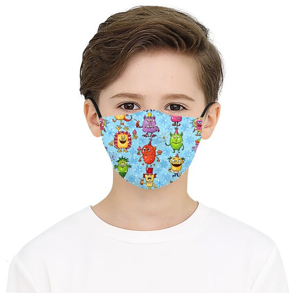 

printed ear-mounted 3d fashionable, and personalized washable, dustproof, masks children are available for bot