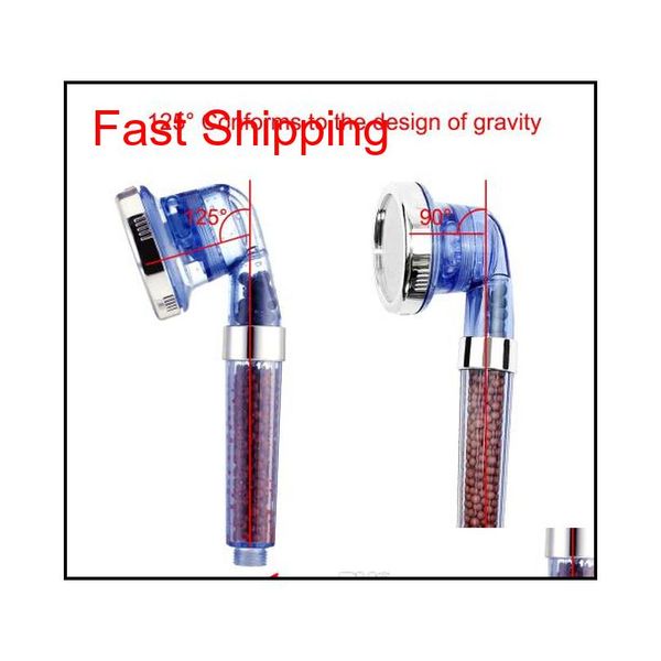 

bathroom shower heads 3 function 125 degrees high pressurize handheld shower head water saving plastic shower hea qylcbe bde_luck