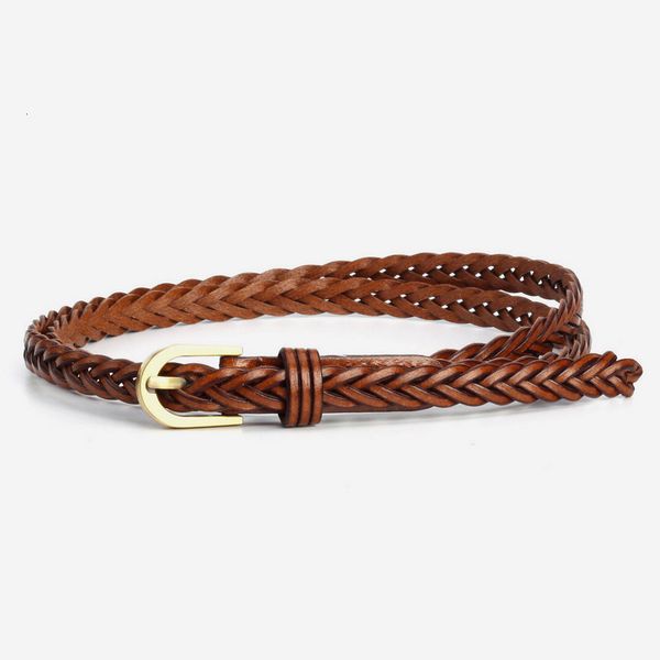 

accessories thin girdles all-match women simple casual dress belt for femail loose clothes, Black;brown