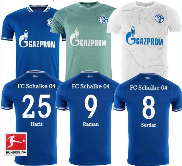 

20 21 schalke 04 soccer jerseys 2021 2020 home away third uth ozan mckennie caligiuri raman bentaleb burgstaller kids football shirts, Black;yellow