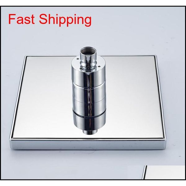 

selling 8 inches abs plastic material rainfall shower head with led ligh jllrgz insyard