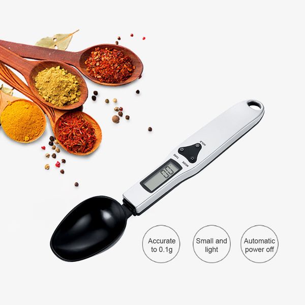 

mini lcd digital kitchen spoon scale measuring spoon gram electronic spoon weight volumn food scale cooking tools